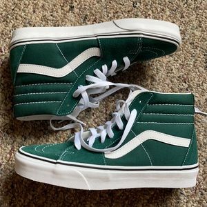 Green high top vans